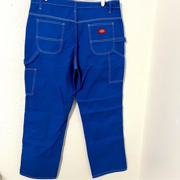 DICKIES Women's Royal Blue Size 15/32 Carpenter Relaxed Fit Utility Pant NWT - Picture 4 of 8